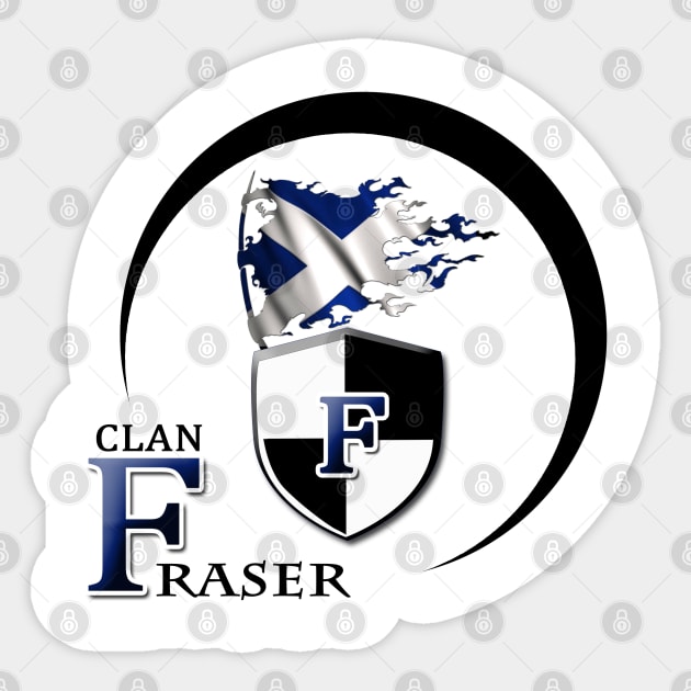 Outlander Clan Fraser Sticker by BigChief